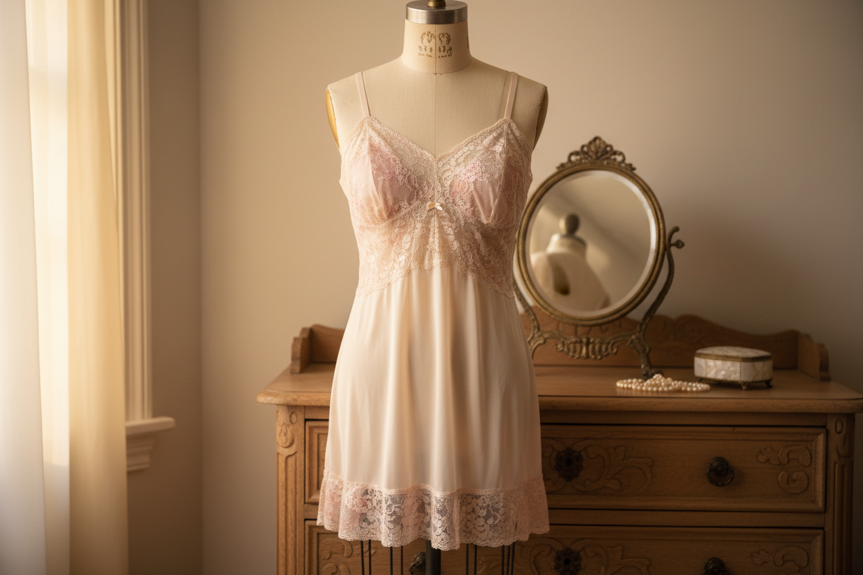 Vintage Nylon Slips: Your Ultimate Guide to Vintage Lingerie Sizing and Buying Tips